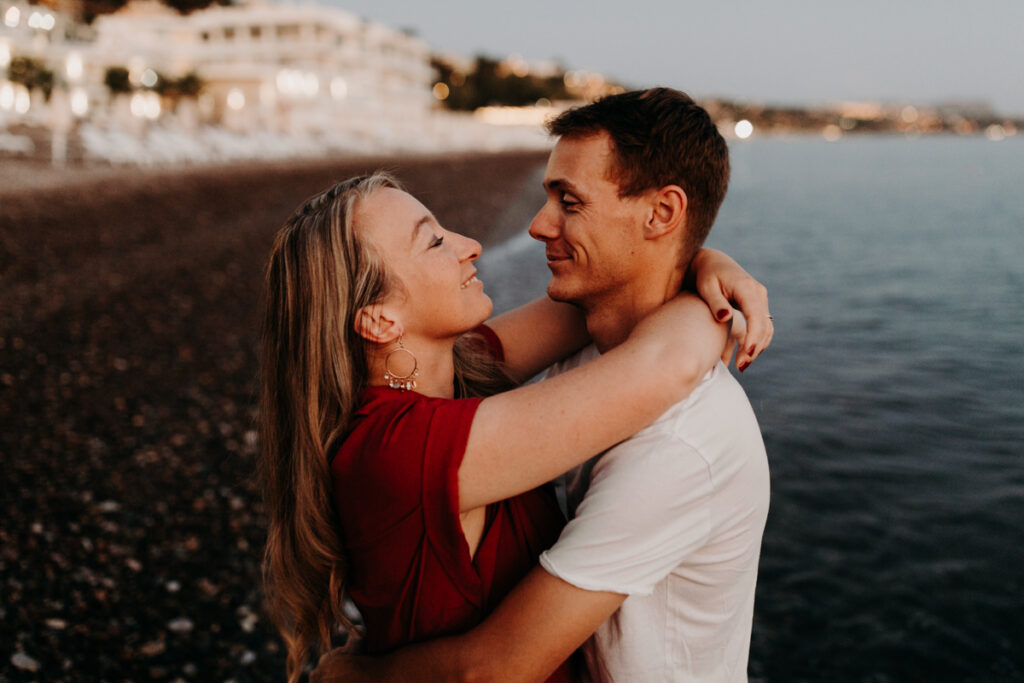 séance photo au lever du soleil