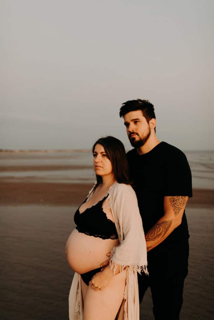 Séance photos grossesse à Ouistreham