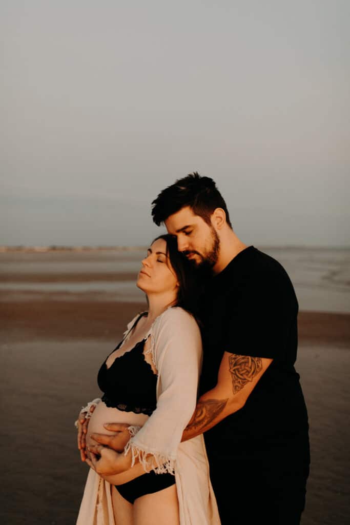 Séance grossesse à Ouistreham