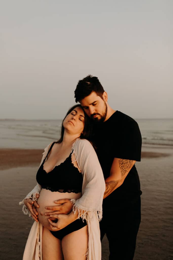 Séance photo grossesse à Ouistreham