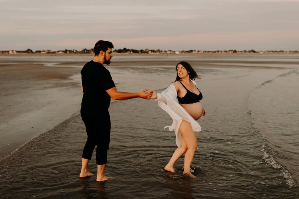 Séance photo grossesse en Normandie