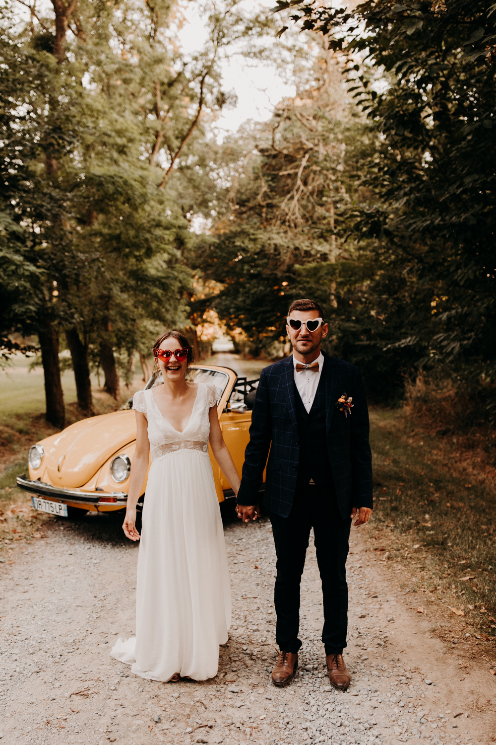 Photographe de mariage fun à Rennes