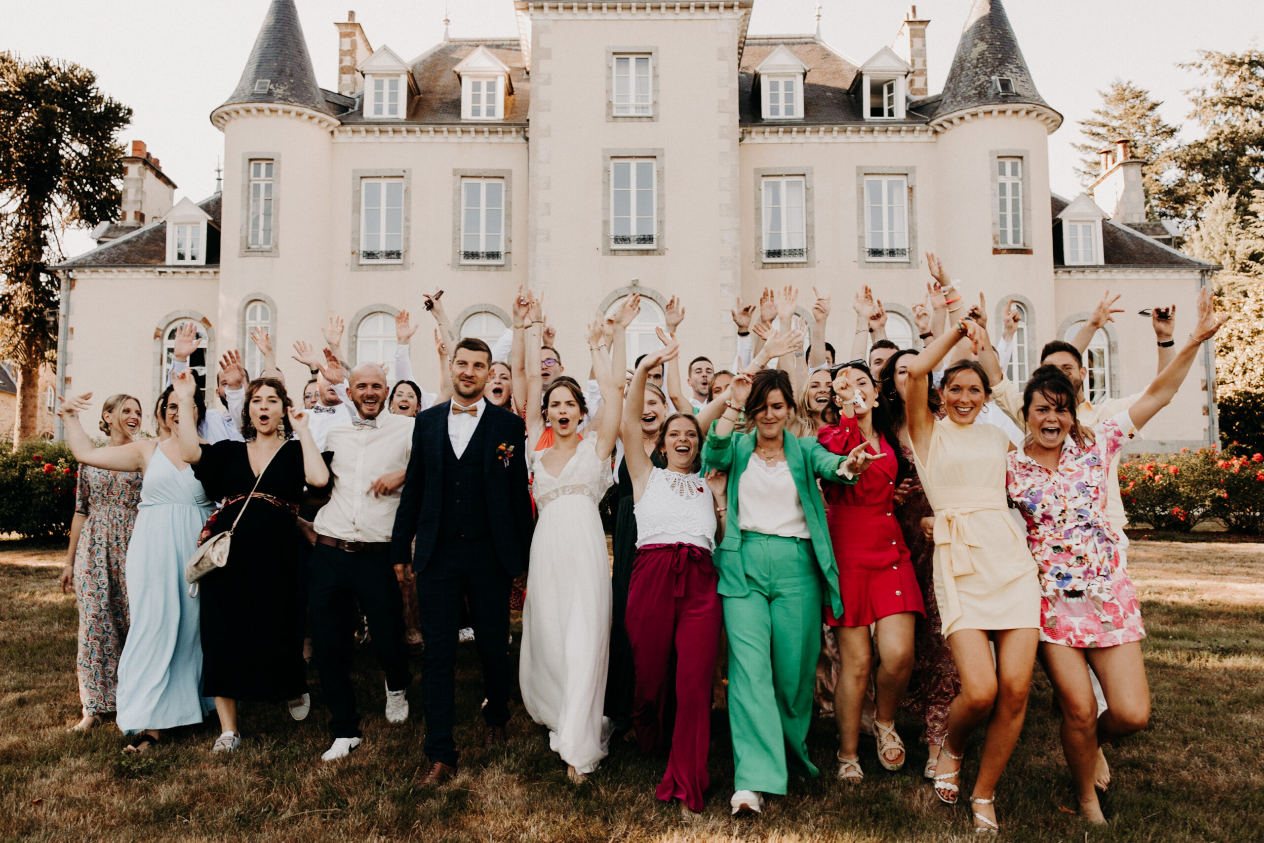 photographe mariage au chateau de fontenaille